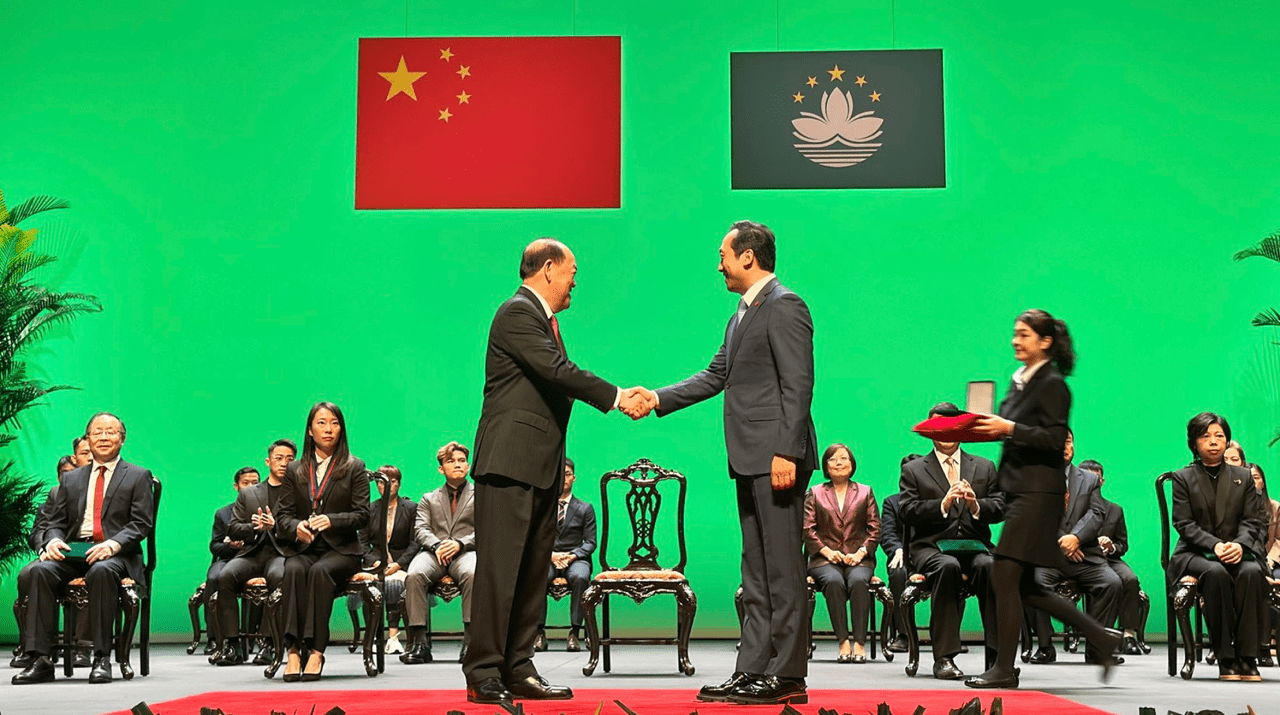 Hovione Macau awards the Medal of Merit from Macau Government at a ceremony | Hovione